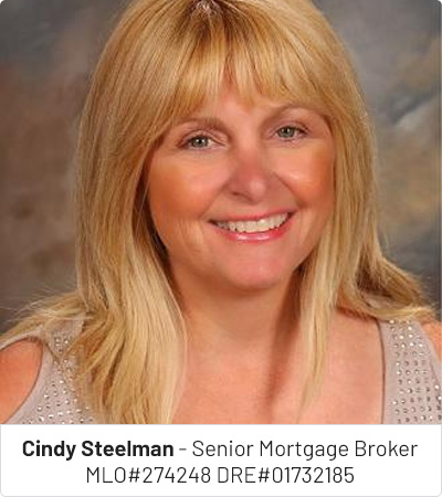 Cindy Steelman Photo Cindy Steelman senior mortgage broker